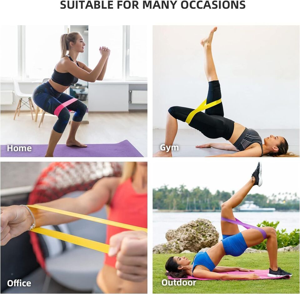 Resistance Bands (Loop Set or Waist Trimmer