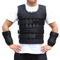 Adjustable Weighted Workout Vest with Steel Plates – Strength & Endurance Training Gear