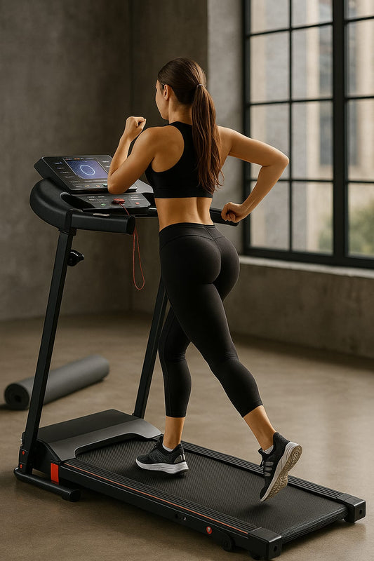 Foldable Treadmill for Home – Slim & Quiet